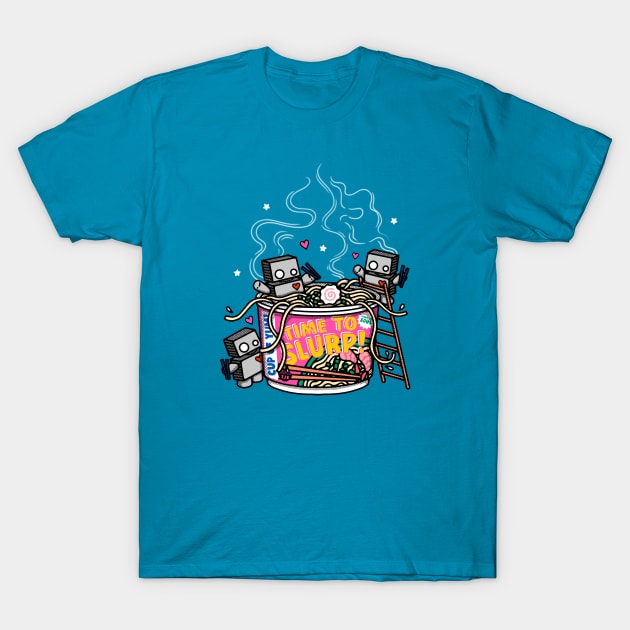 Time To Slurp! T-Shirt by thejellyempire